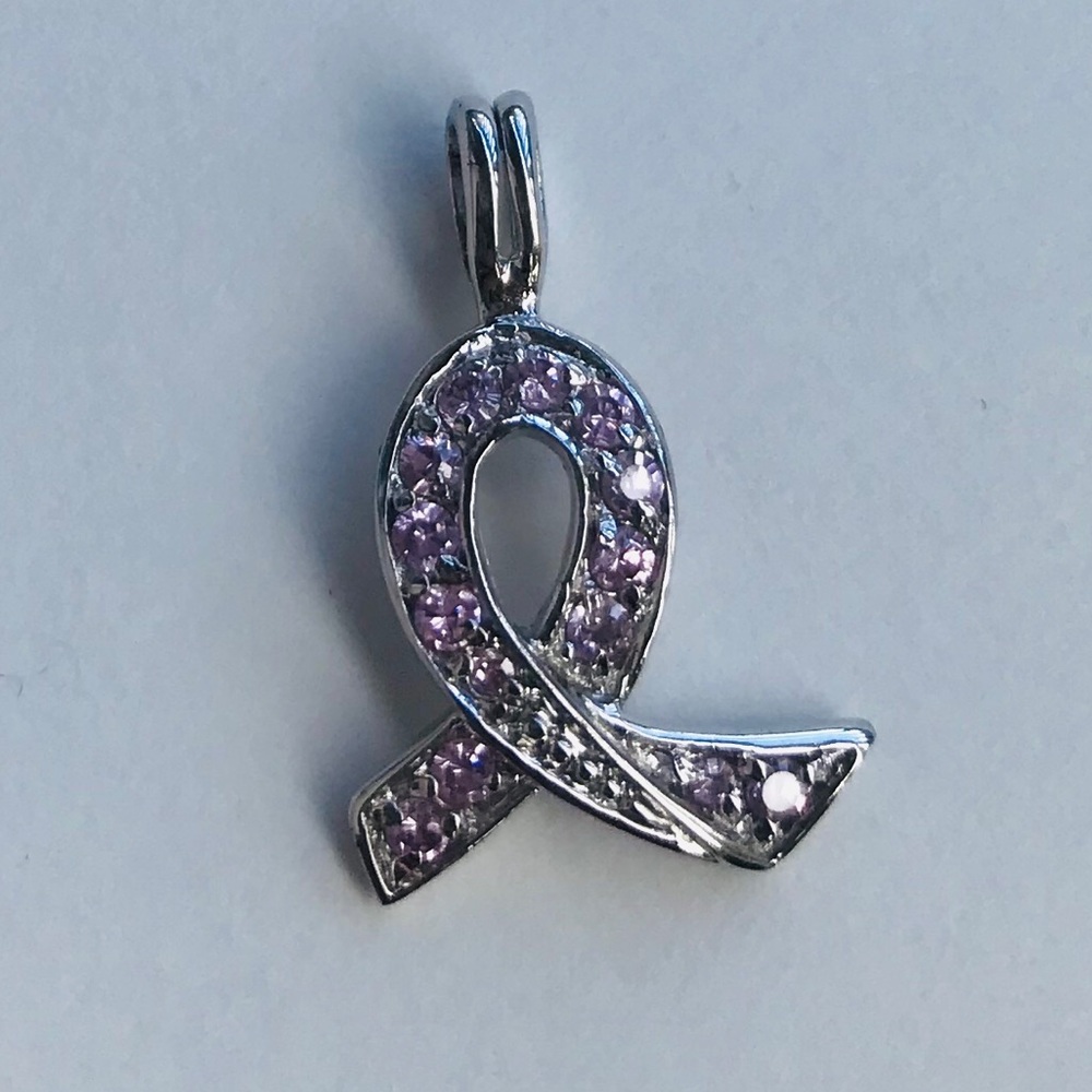 Sterling ribbon necklace ❤️